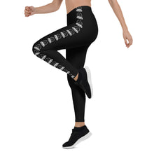 Load image into Gallery viewer, White Stripe HG Leggings