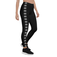 Load image into Gallery viewer, White Stripe HG Leggings