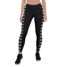 Load image into Gallery viewer, White Stripe HG Leggings