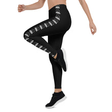 Load image into Gallery viewer, White Stripe HG Leggings
