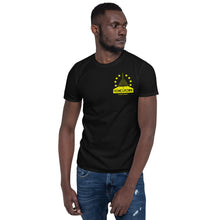 Load image into Gallery viewer, Black and Yellow HG Unisex T-Shirt
