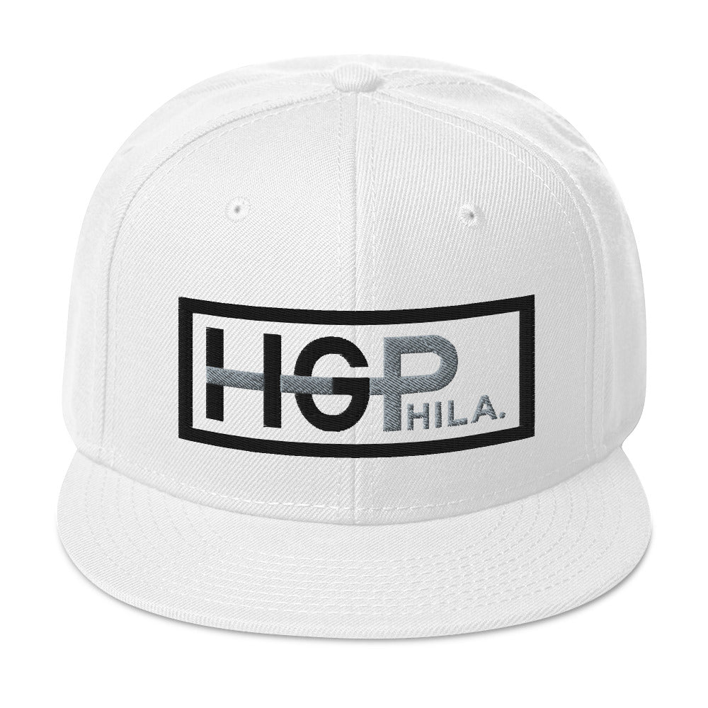 HGP White Snapback Hat