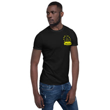 Load image into Gallery viewer, Black and Yellow HG Unisex T-Shirt
